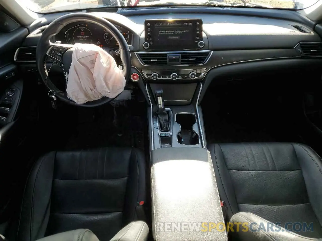 8 fotografías del automóvil dañado 1HGCV1F9XKA801527 HONDA ACCORD 2019