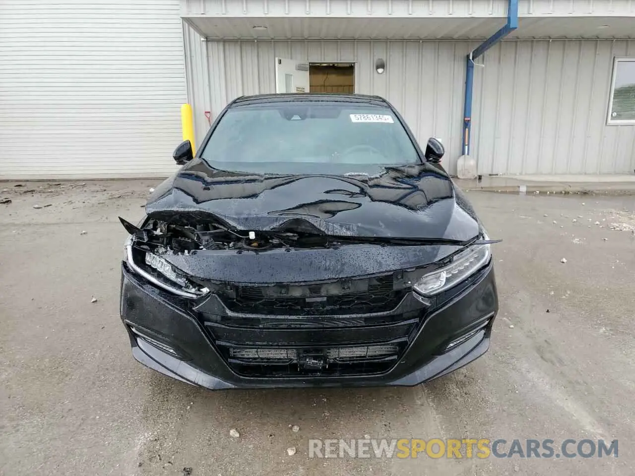 5 fotografías del automóvil dañado 1HGCV2E37KA001562 HONDA ACCORD 2019