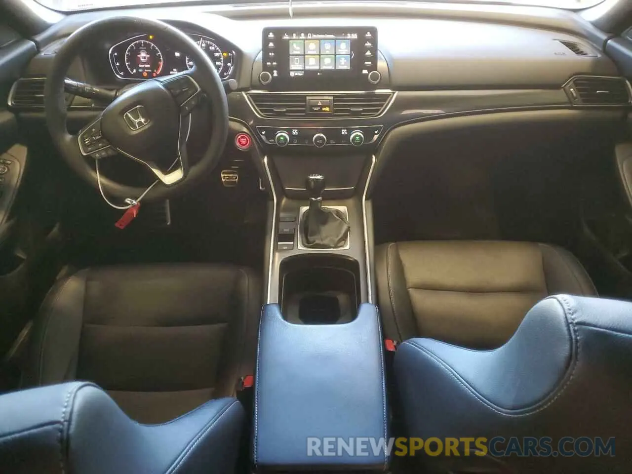 8 fotografías del automóvil dañado 1HGCV2E37KA001562 HONDA ACCORD 2019