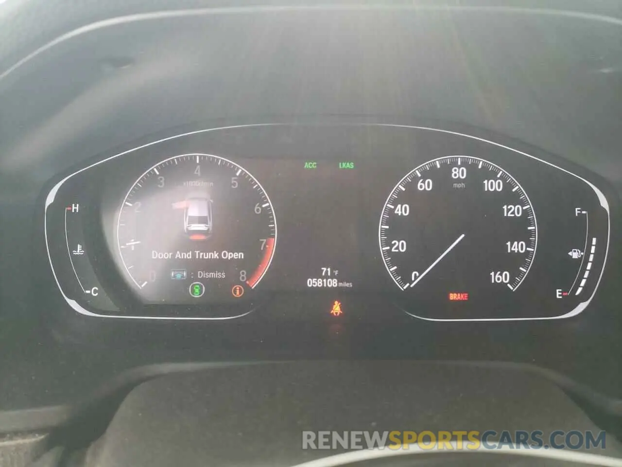 9 fotografías del automóvil dañado 1HGCV2E3XKA032286 HONDA ACCORD 2019