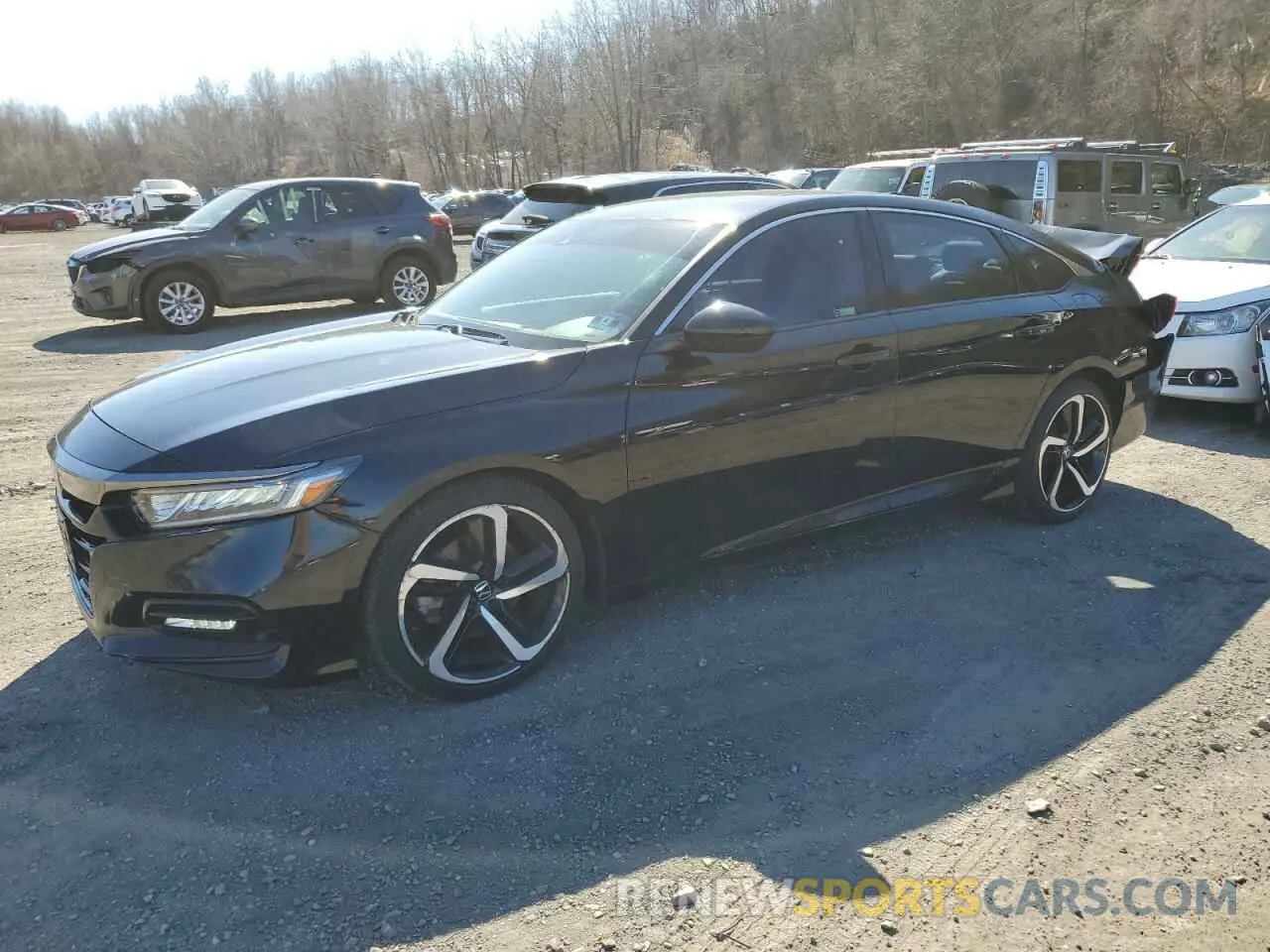 1 fotografías del automóvil dañado 1HGCV2F30KA017505 HONDA ACCORD 2019