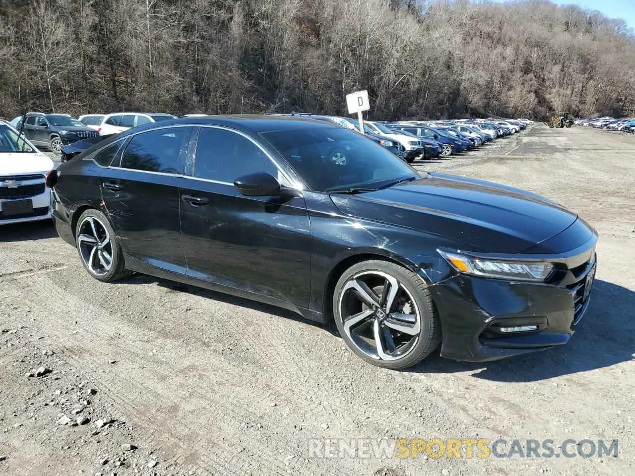 4 fotografías del automóvil dañado 1HGCV2F30KA017505 HONDA ACCORD 2019