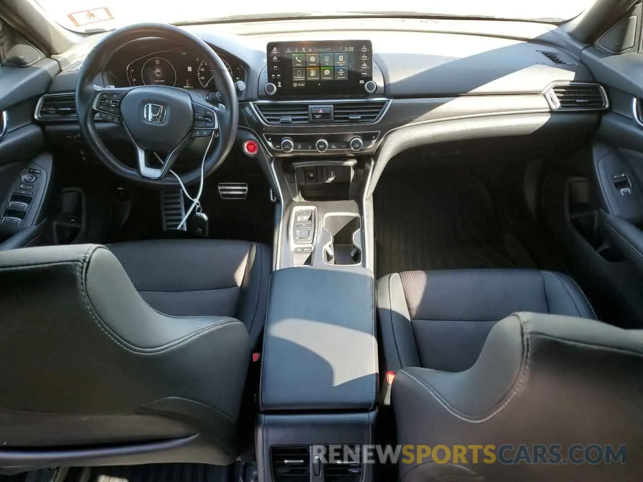 8 fotografías del automóvil dañado 1HGCV2F30KA017505 HONDA ACCORD 2019