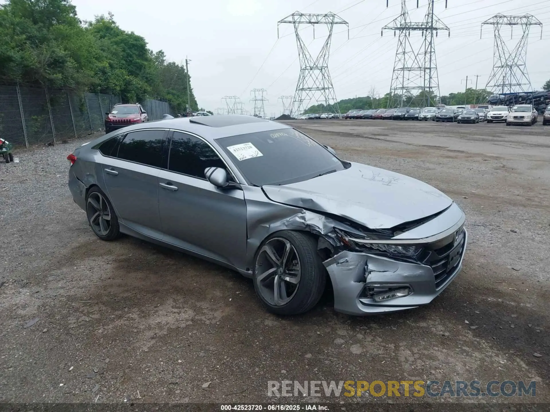 1 fotografías del automóvil dañado 1HGCV2F31KA028710 HONDA ACCORD 2019