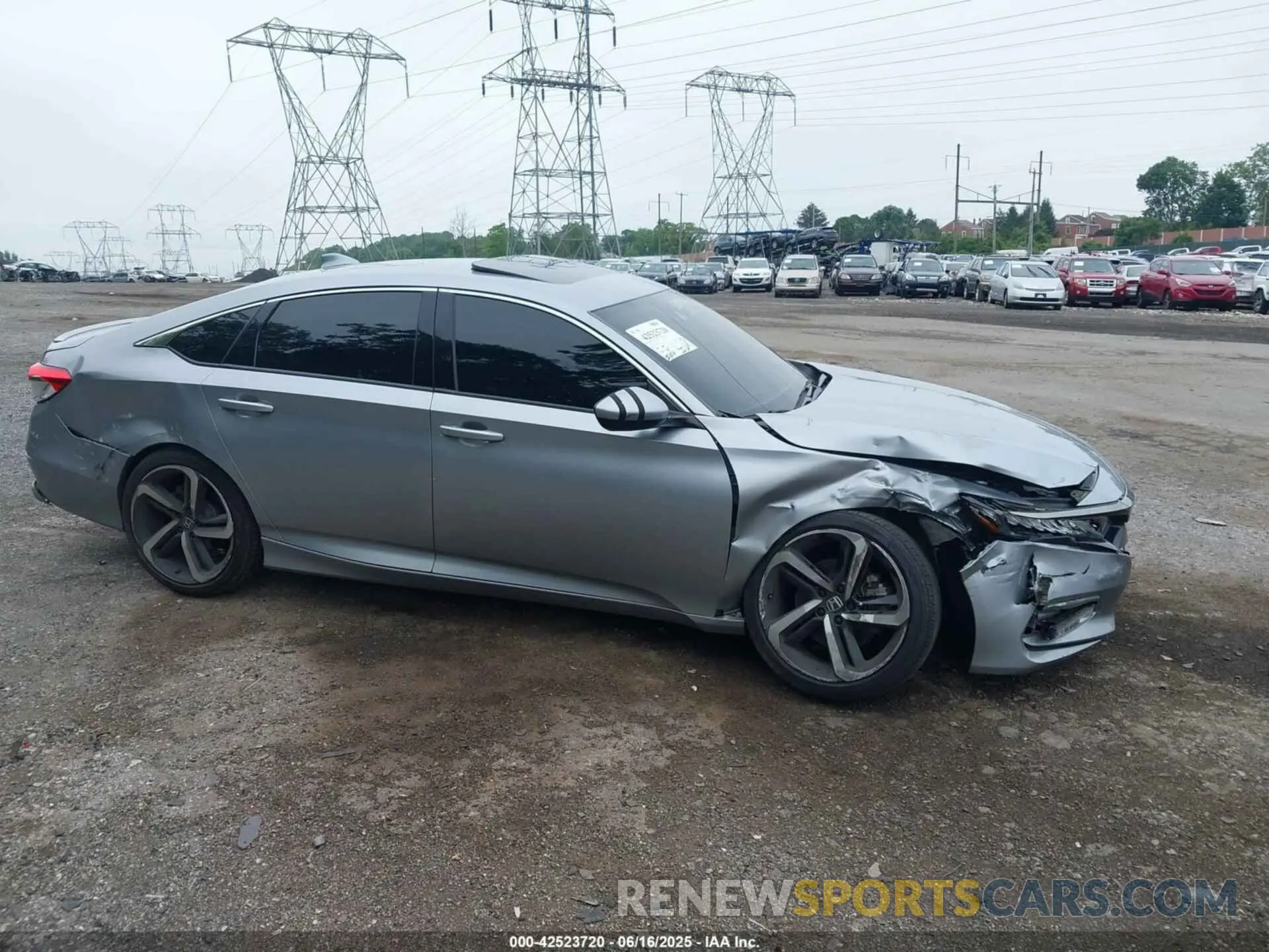 17 fotografías del automóvil dañado 1HGCV2F31KA028710 HONDA ACCORD 2019