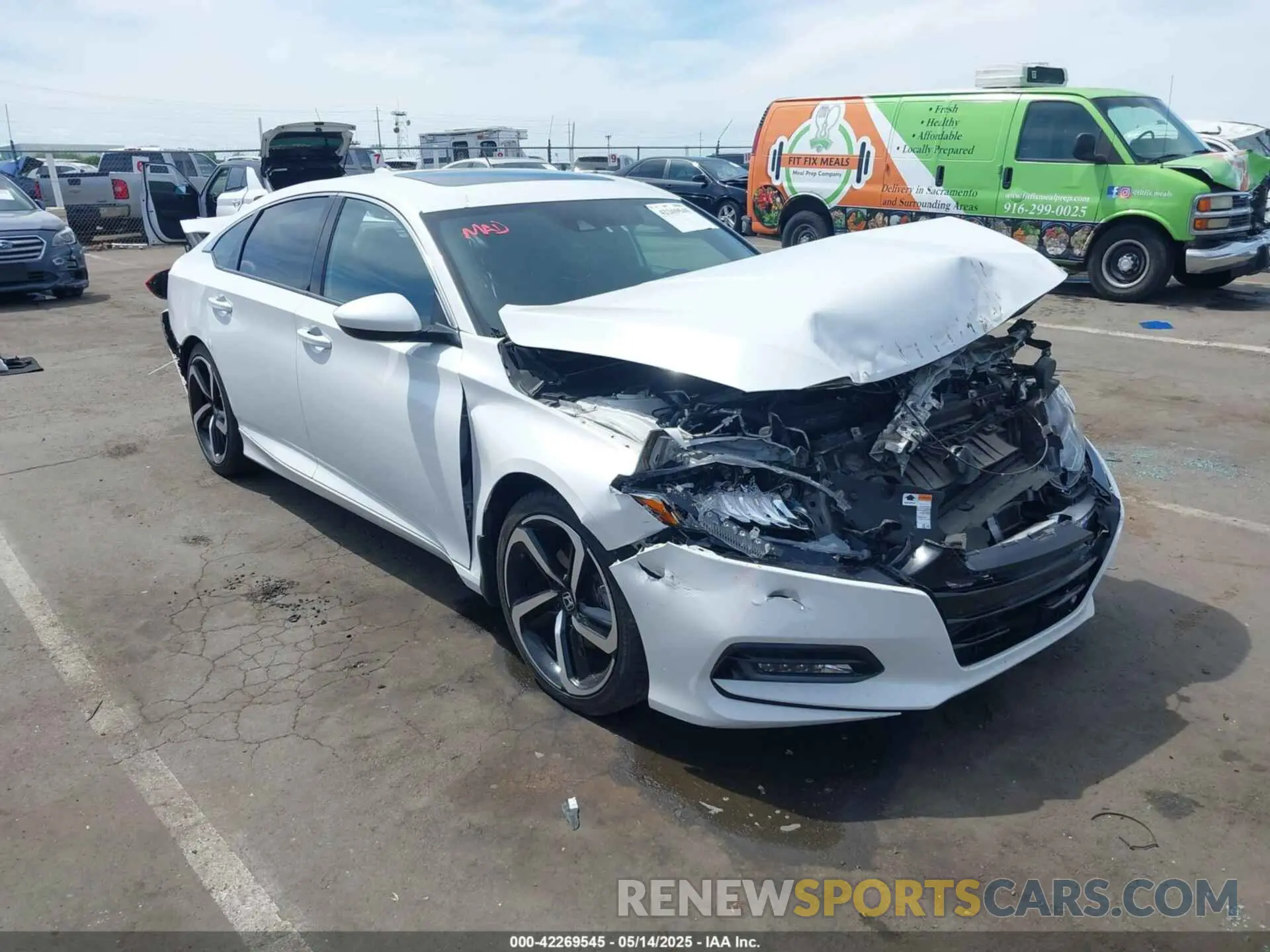 1 fotografías del automóvil dañado 1HGCV2F31KA032692 HONDA ACCORD 2019