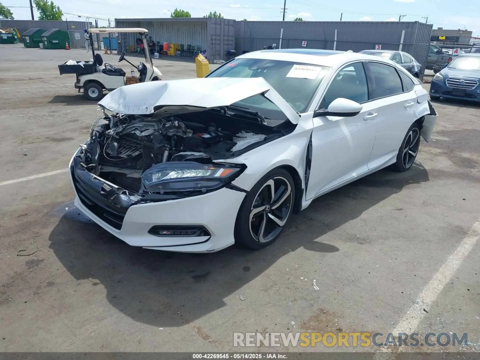 2 fotografías del automóvil dañado 1HGCV2F31KA032692 HONDA ACCORD 2019