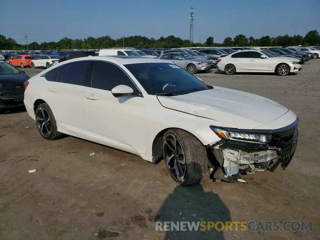 4 fotografías del automóvil dañado 1HGCV2F31KA034619 HONDA ACCORD 2019
