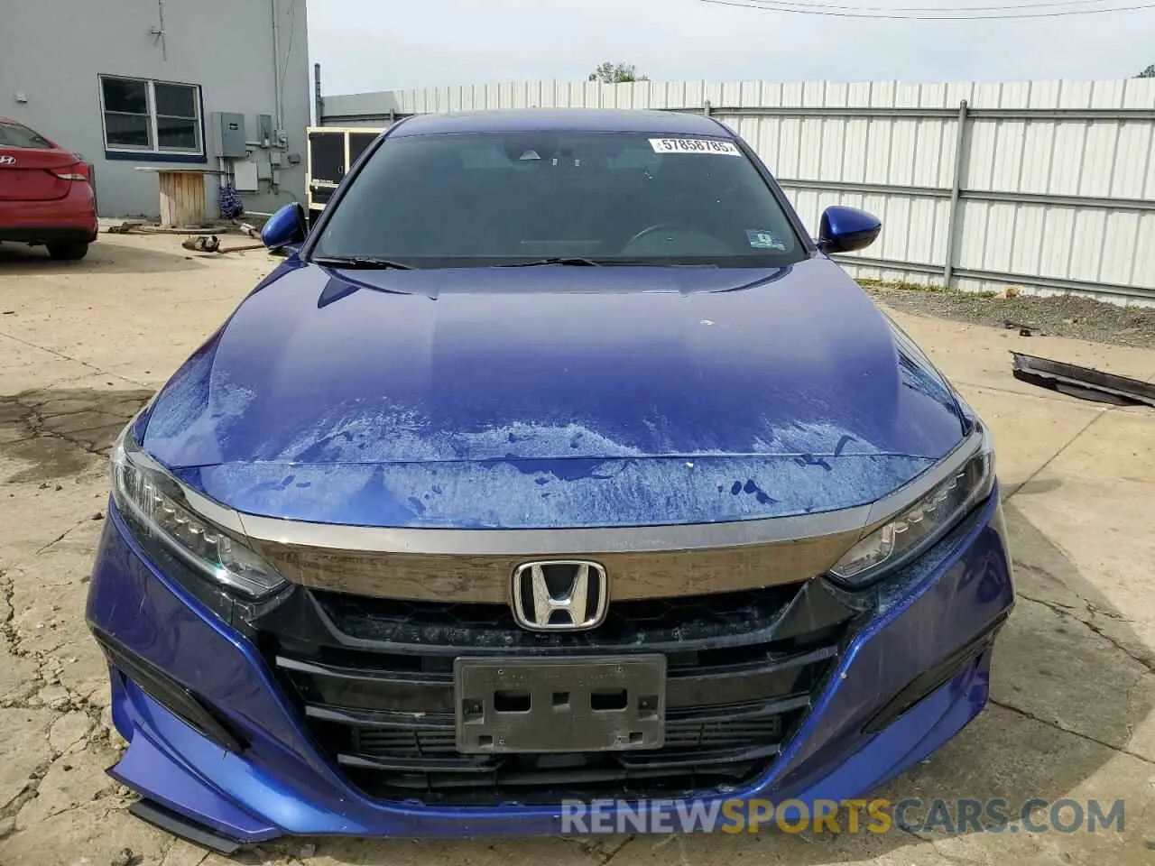 5 fotografías del automóvil dañado 1HGCV2F33KA001427 HONDA ACCORD 2019