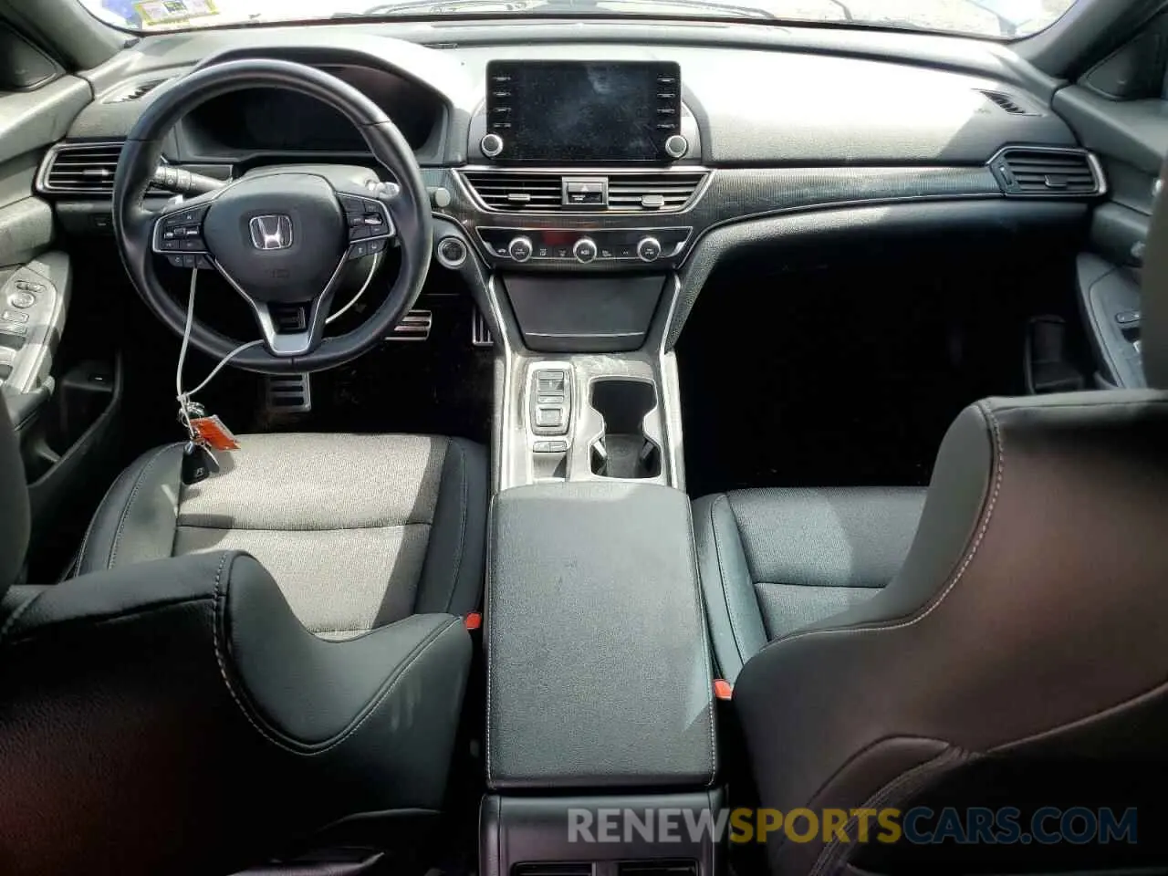 8 fotografías del automóvil dañado 1HGCV2F33KA001427 HONDA ACCORD 2019