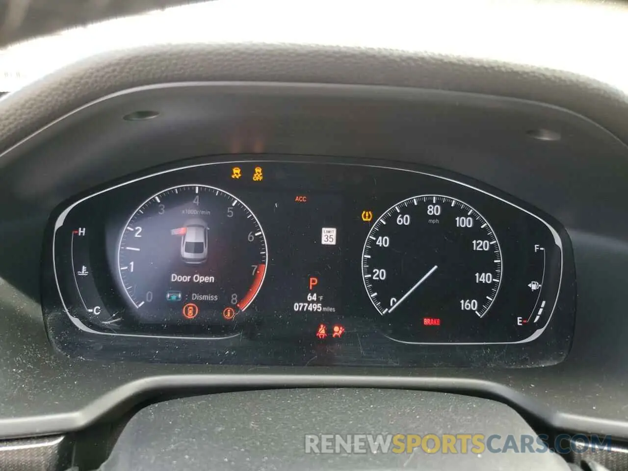 9 fotografías del automóvil dañado 1HGCV2F33KA010080 HONDA ACCORD 2019