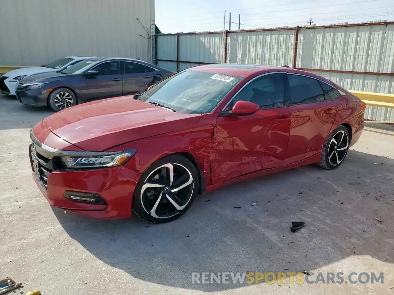 1 fotografías del automóvil dañado 1HGCV2F33KA010208 HONDA ACCORD 2019