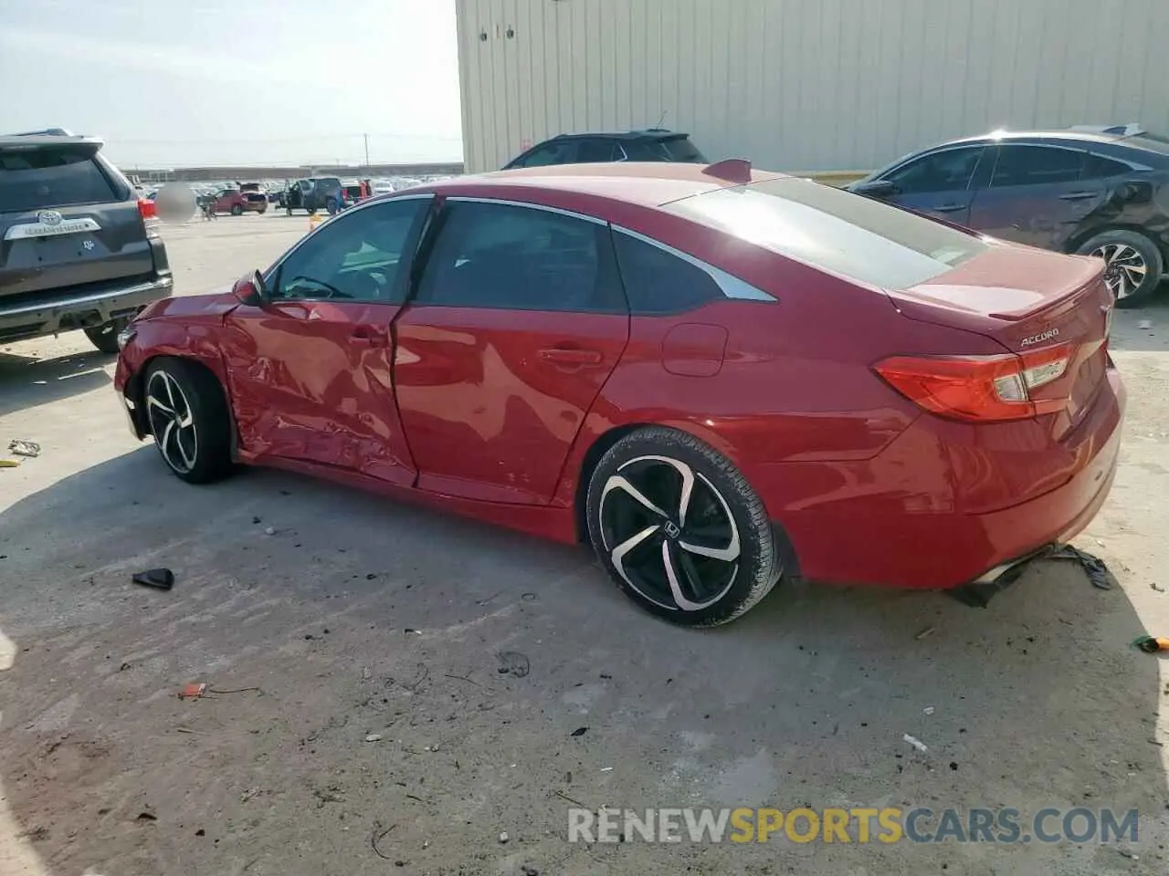 2 fotografías del automóvil dañado 1HGCV2F33KA010208 HONDA ACCORD 2019