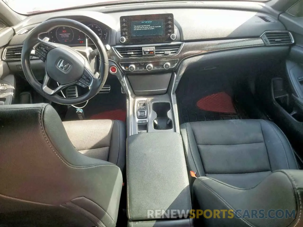 8 fotografías del automóvil dañado 1HGCV2F33KA010208 HONDA ACCORD 2019