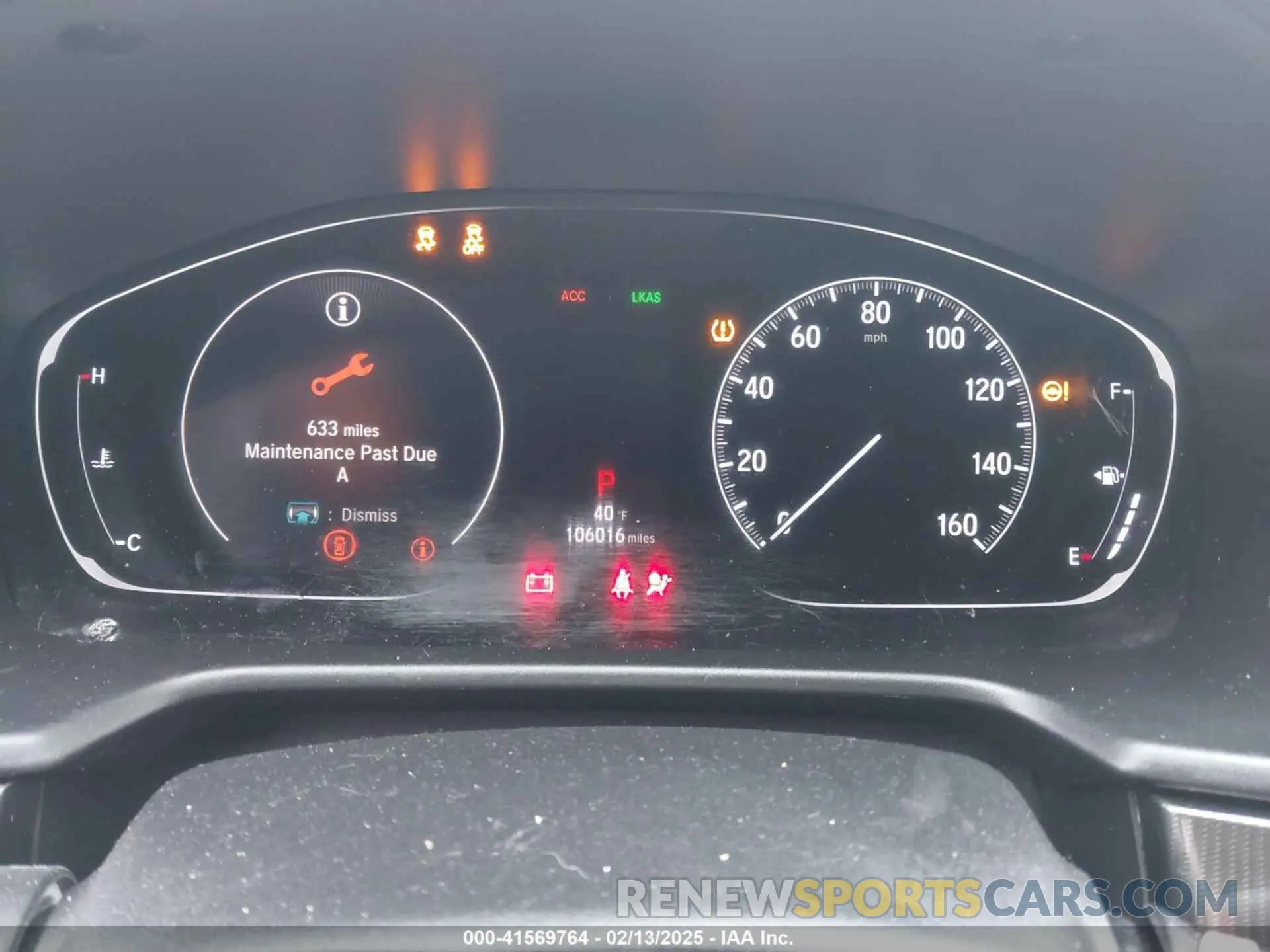 7 fotografías del automóvil dañado 1HGCV2F33KA035612 HONDA ACCORD 2019