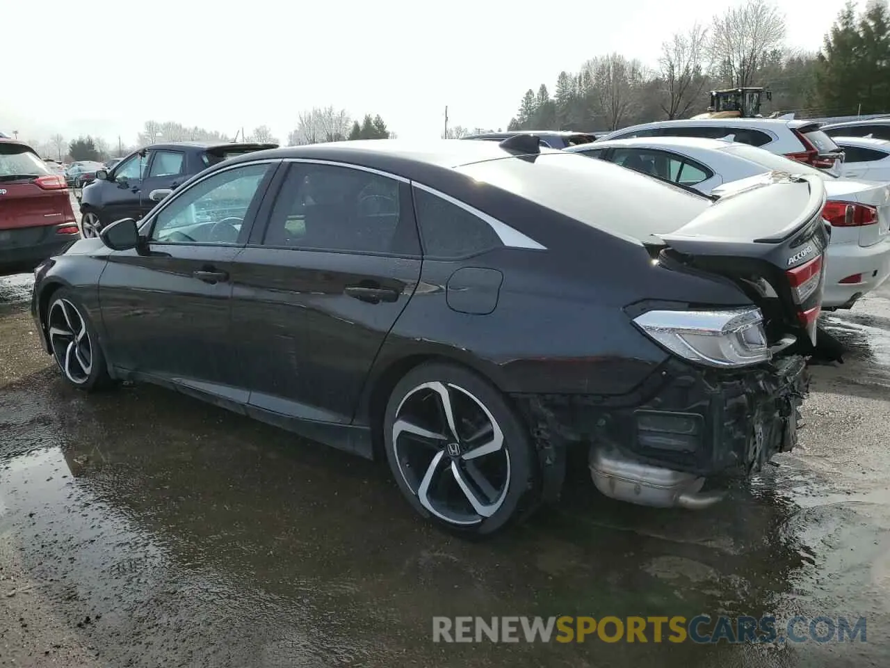 2 fotografías del automóvil dañado 1HGCV2F33KA800754 HONDA ACCORD 2019