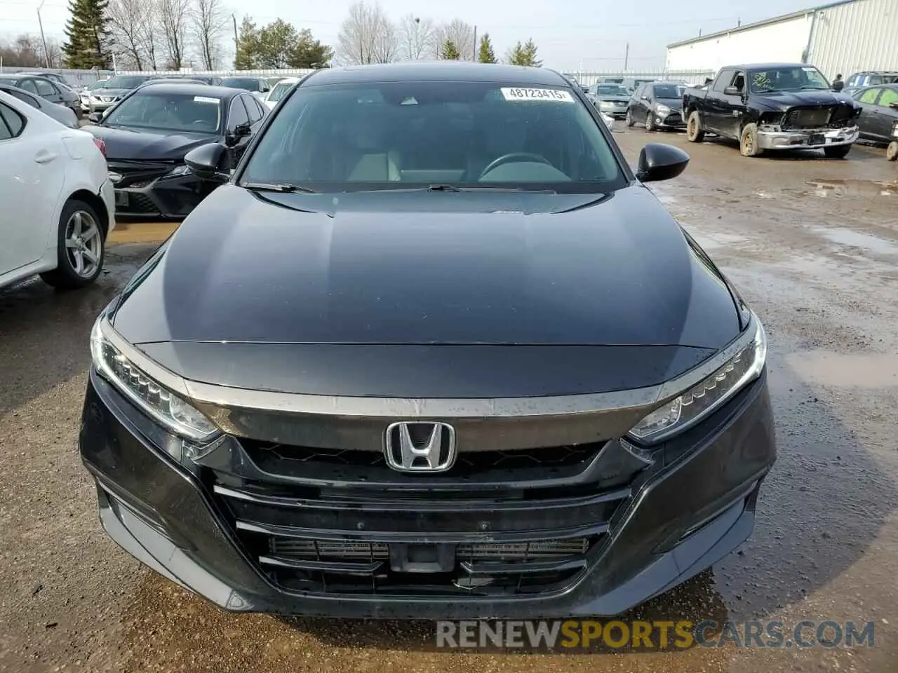 5 fotografías del automóvil dañado 1HGCV2F33KA800754 HONDA ACCORD 2019