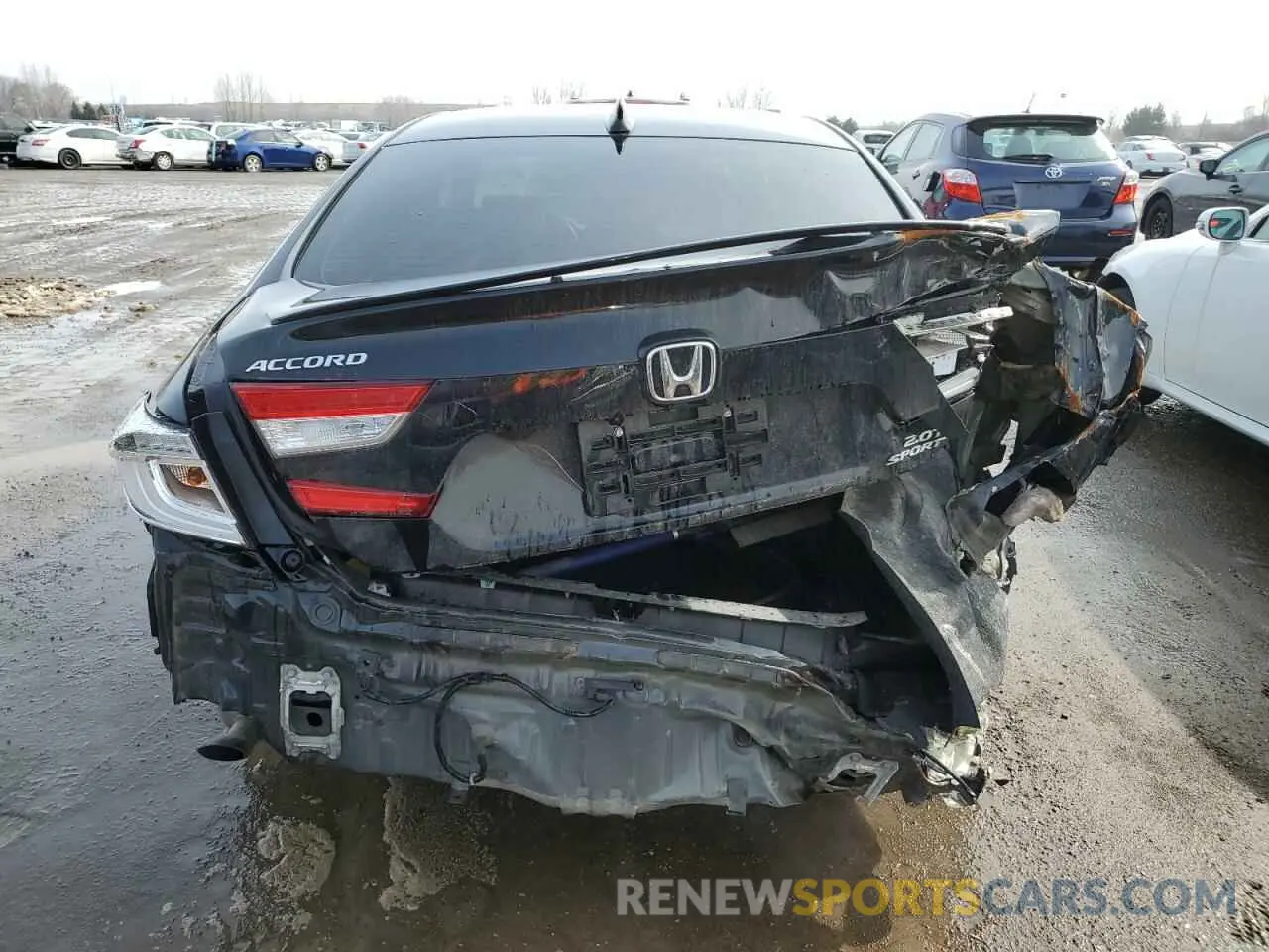 6 fotografías del automóvil dañado 1HGCV2F33KA800754 HONDA ACCORD 2019