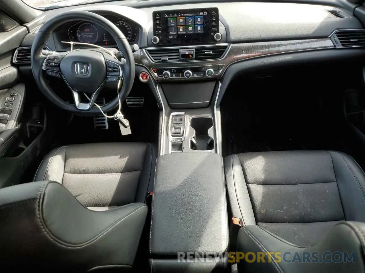 8 fotografías del automóvil dañado 1HGCV2F33KA800754 HONDA ACCORD 2019
