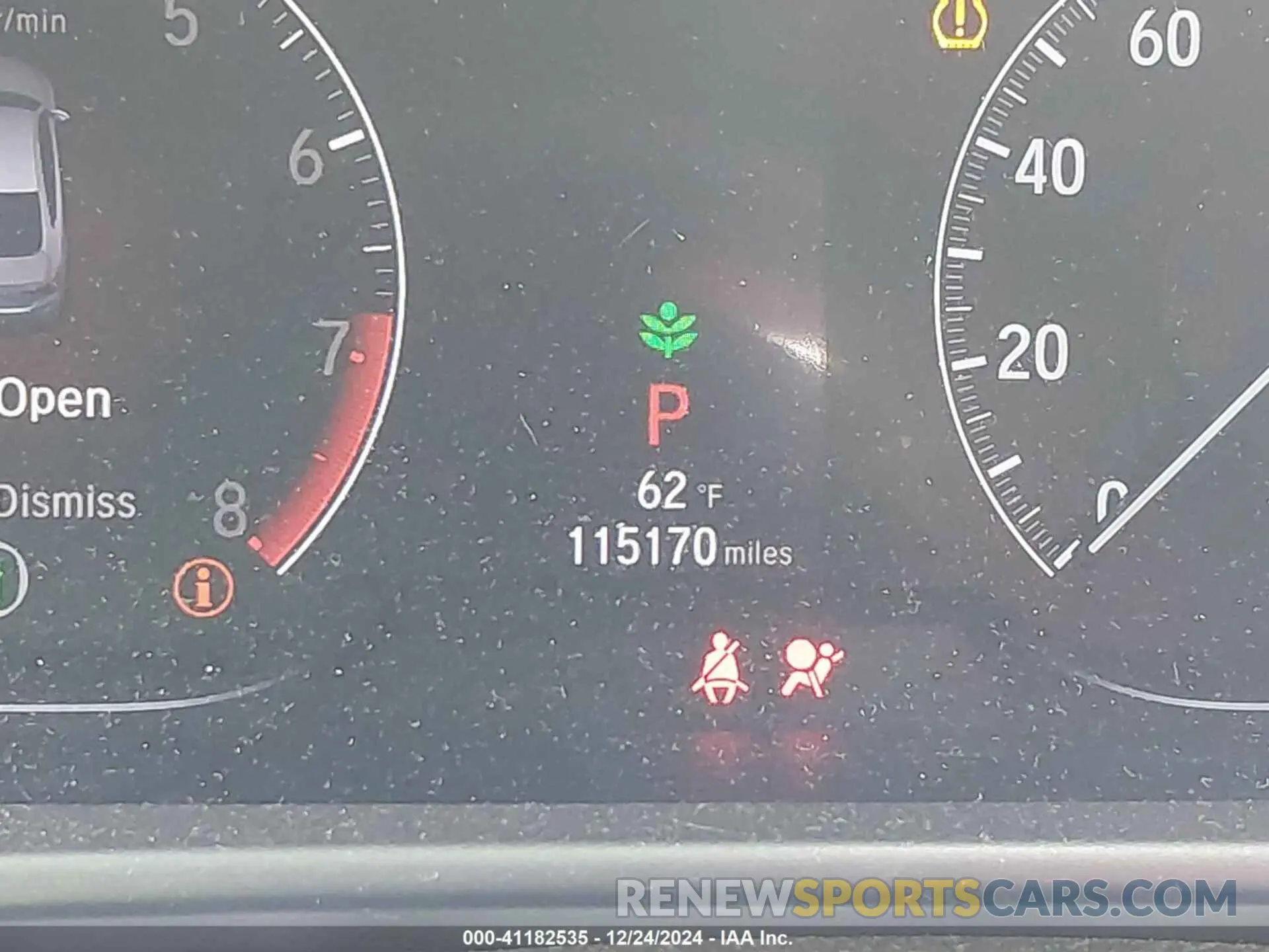 15 fotografías del automóvil dañado 1HGCV2F34KA025753 HONDA ACCORD 2019