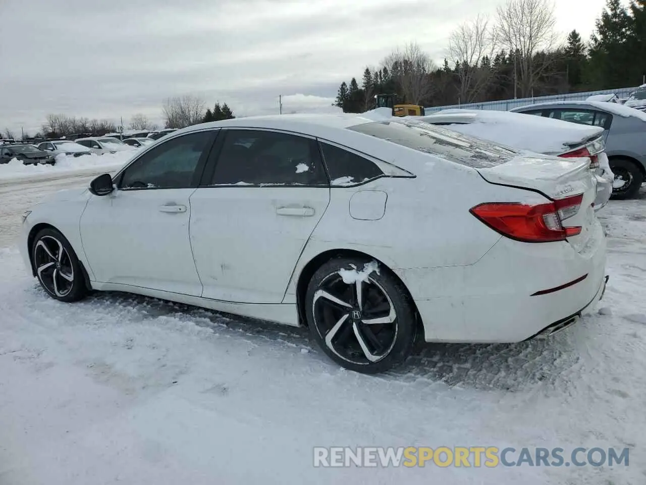 2 fotografías del automóvil dañado 1HGCV2F34KA800570 HONDA ACCORD 2019