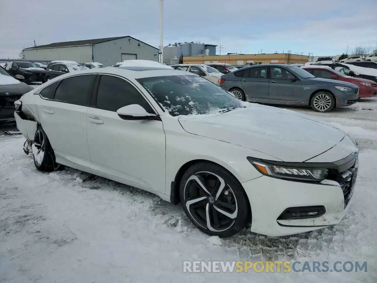 4 fotografías del automóvil dañado 1HGCV2F34KA800570 HONDA ACCORD 2019
