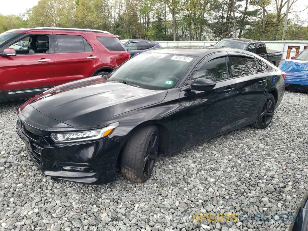 1 fotografías del automóvil dañado 1HGCV2F35KA017502 HONDA ACCORD 2019