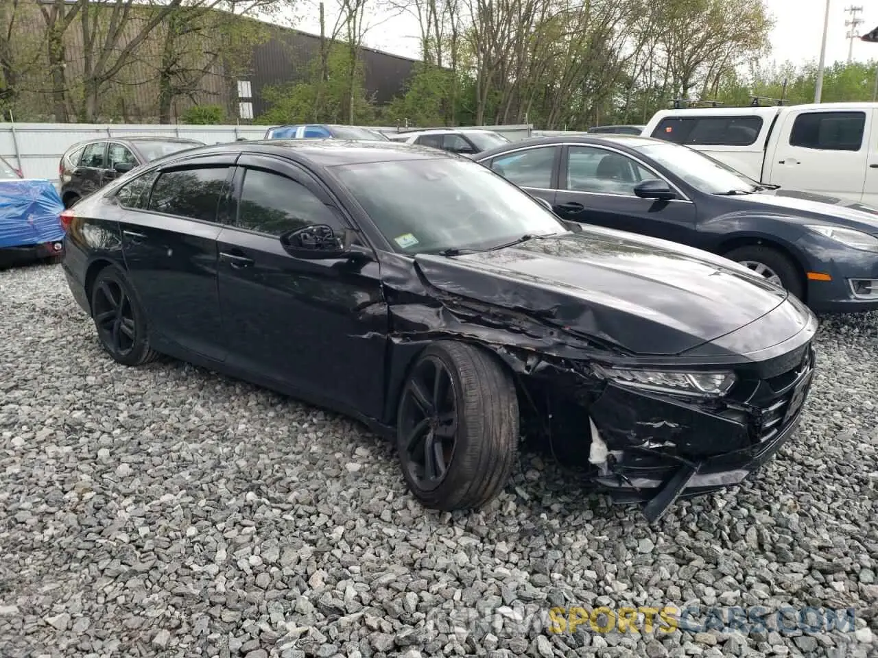 4 fotografías del automóvil dañado 1HGCV2F35KA017502 HONDA ACCORD 2019
