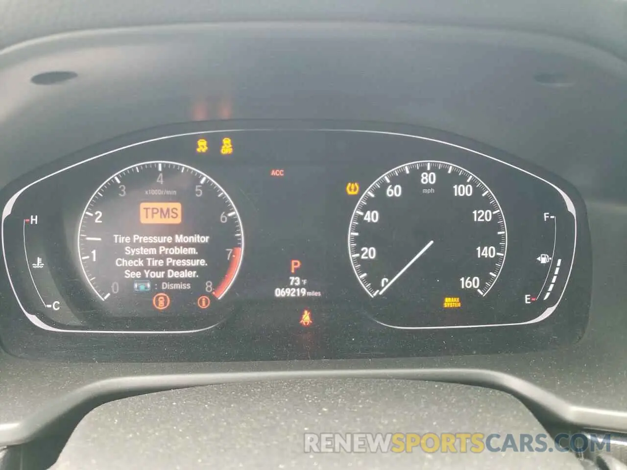 9 fotografías del automóvil dañado 1HGCV2F35KA017502 HONDA ACCORD 2019