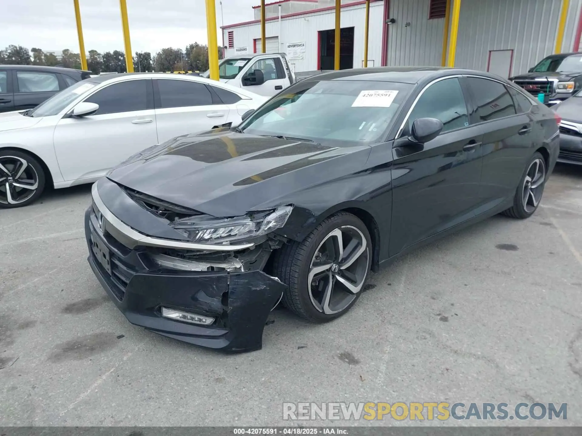 2 fotografías del automóvil dañado 1HGCV2F36KA005973 HONDA ACCORD 2019