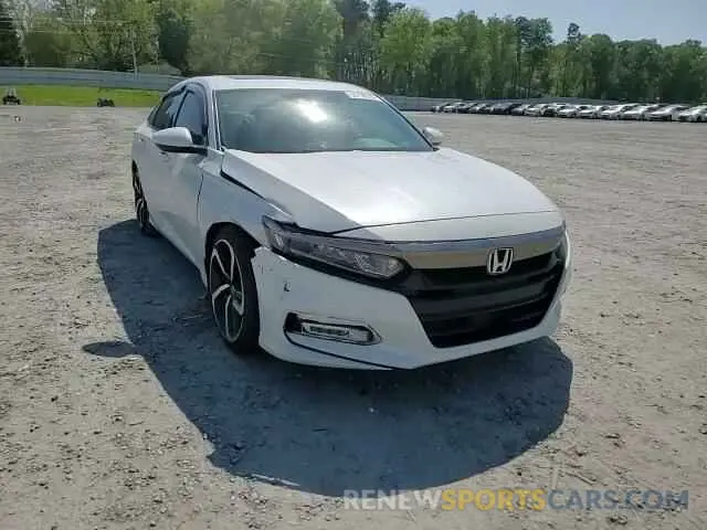 11 fotografías del automóvil dañado 1HGCV2F36KA026354 HONDA ACCORD 2019