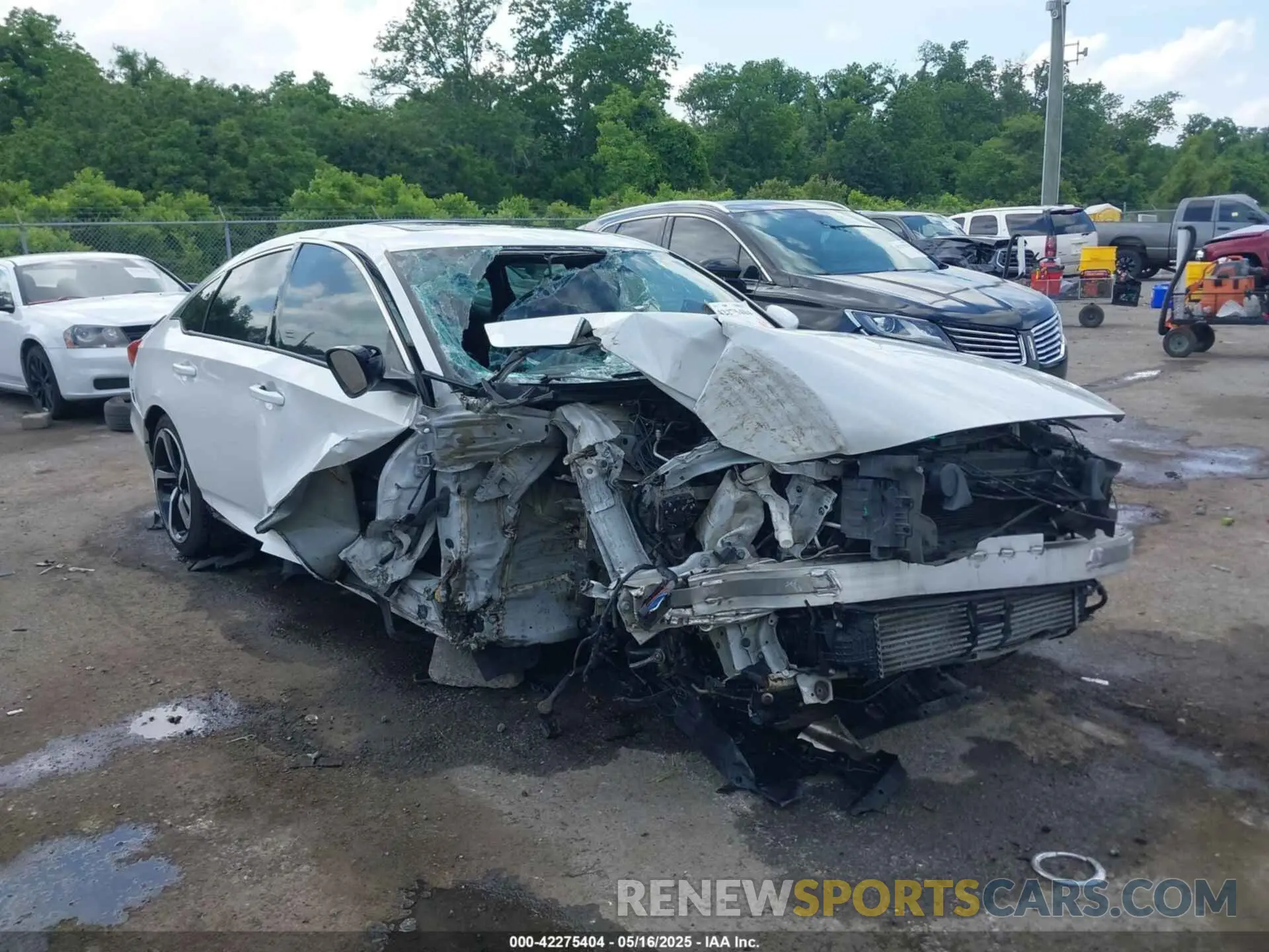 1 fotografías del automóvil dañado 1HGCV2F37KA012673 HONDA ACCORD 2019
