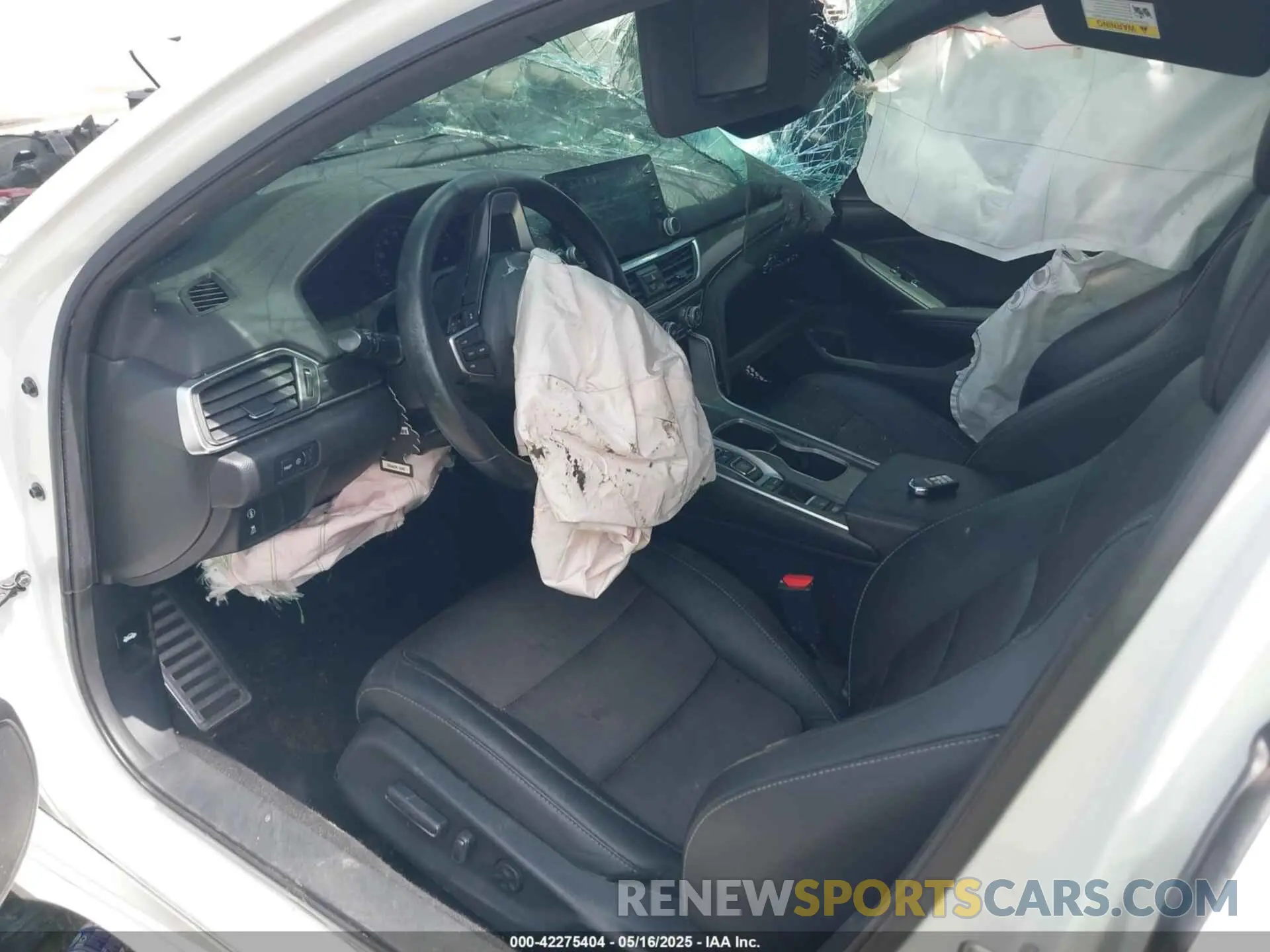 5 fotografías del automóvil dañado 1HGCV2F37KA012673 HONDA ACCORD 2019