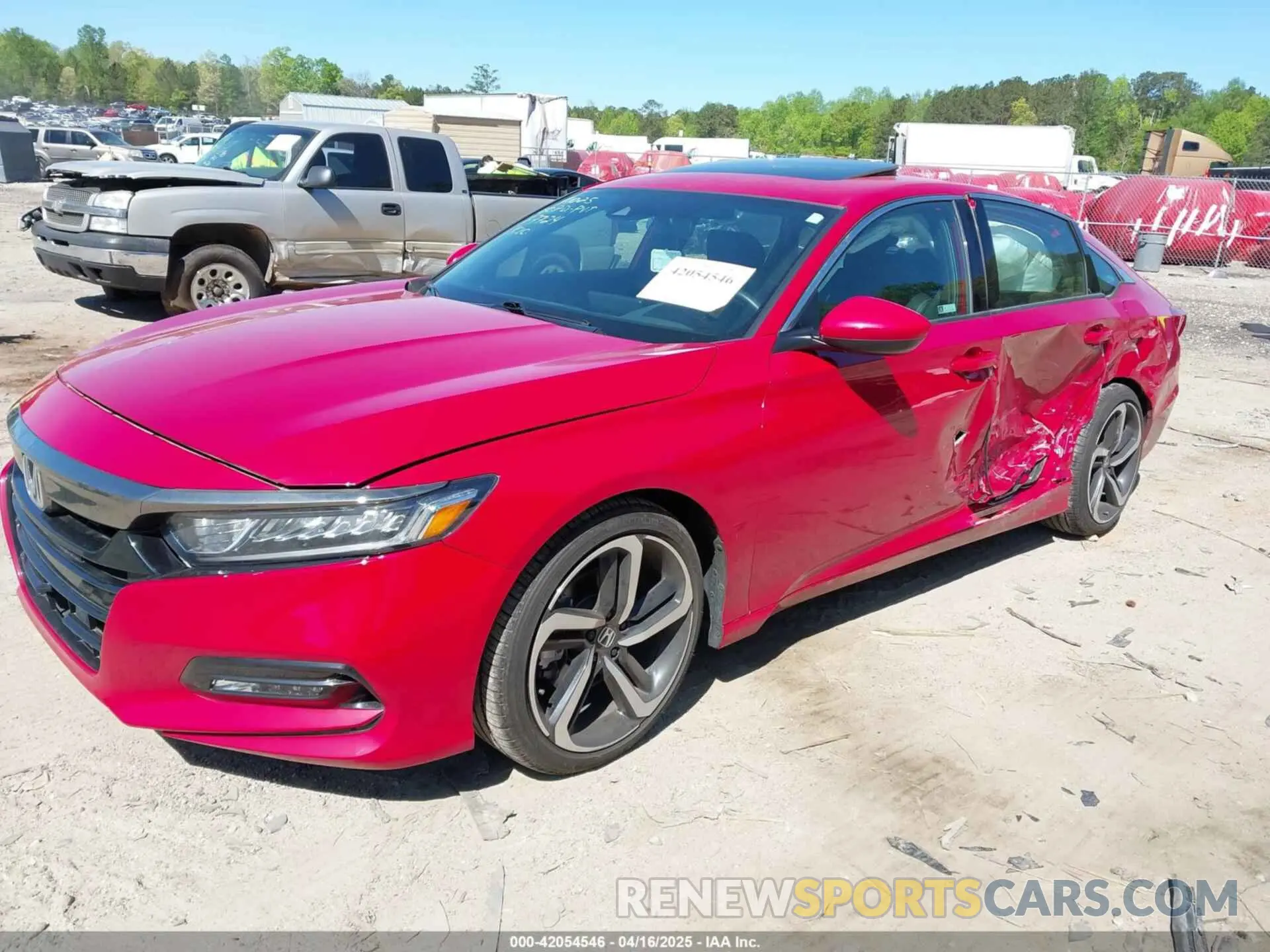 2 fotografías del automóvil dañado 1HGCV2F37KA027724 HONDA ACCORD 2019