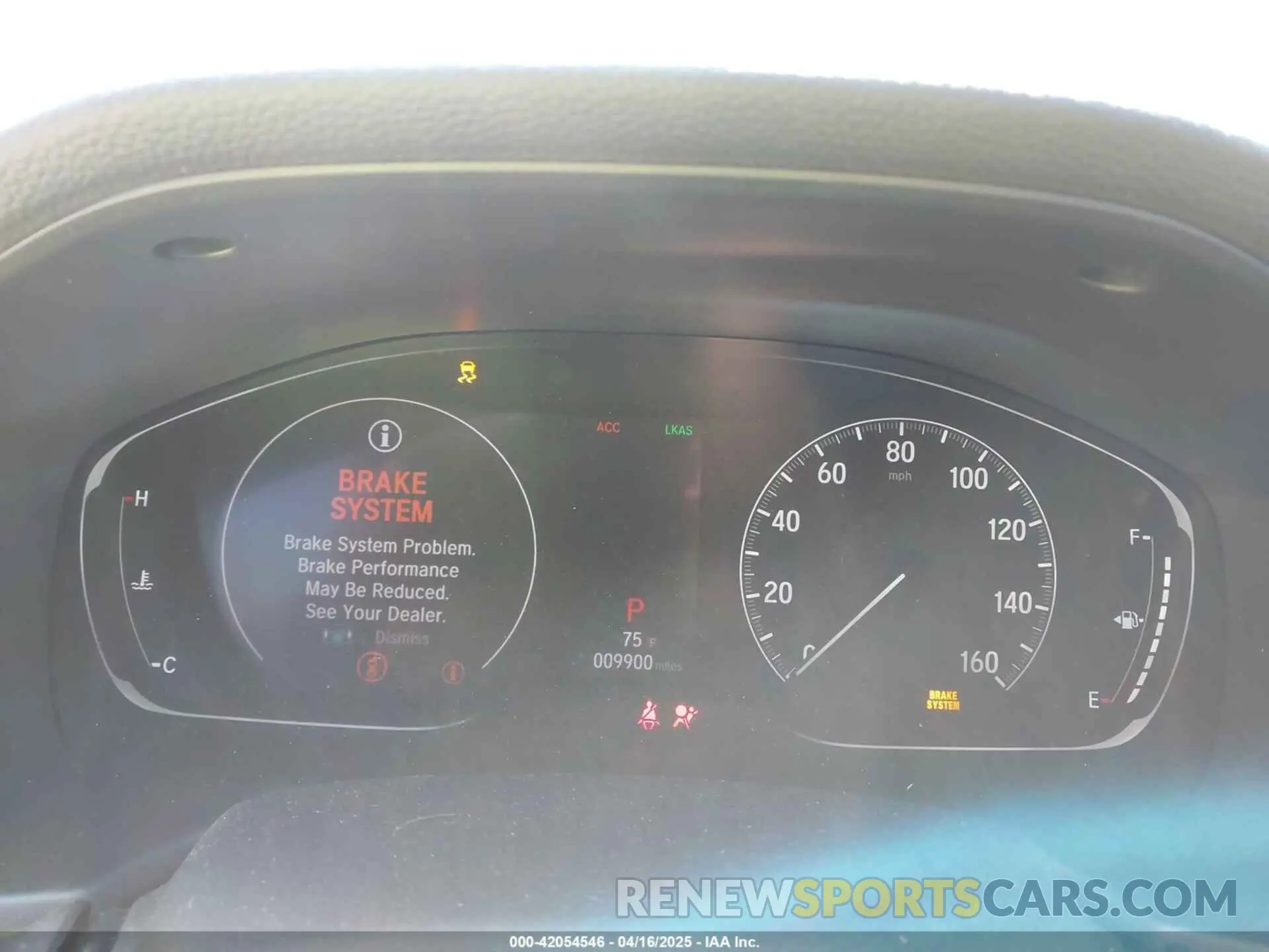 7 fotografías del automóvil dañado 1HGCV2F37KA027724 HONDA ACCORD 2019