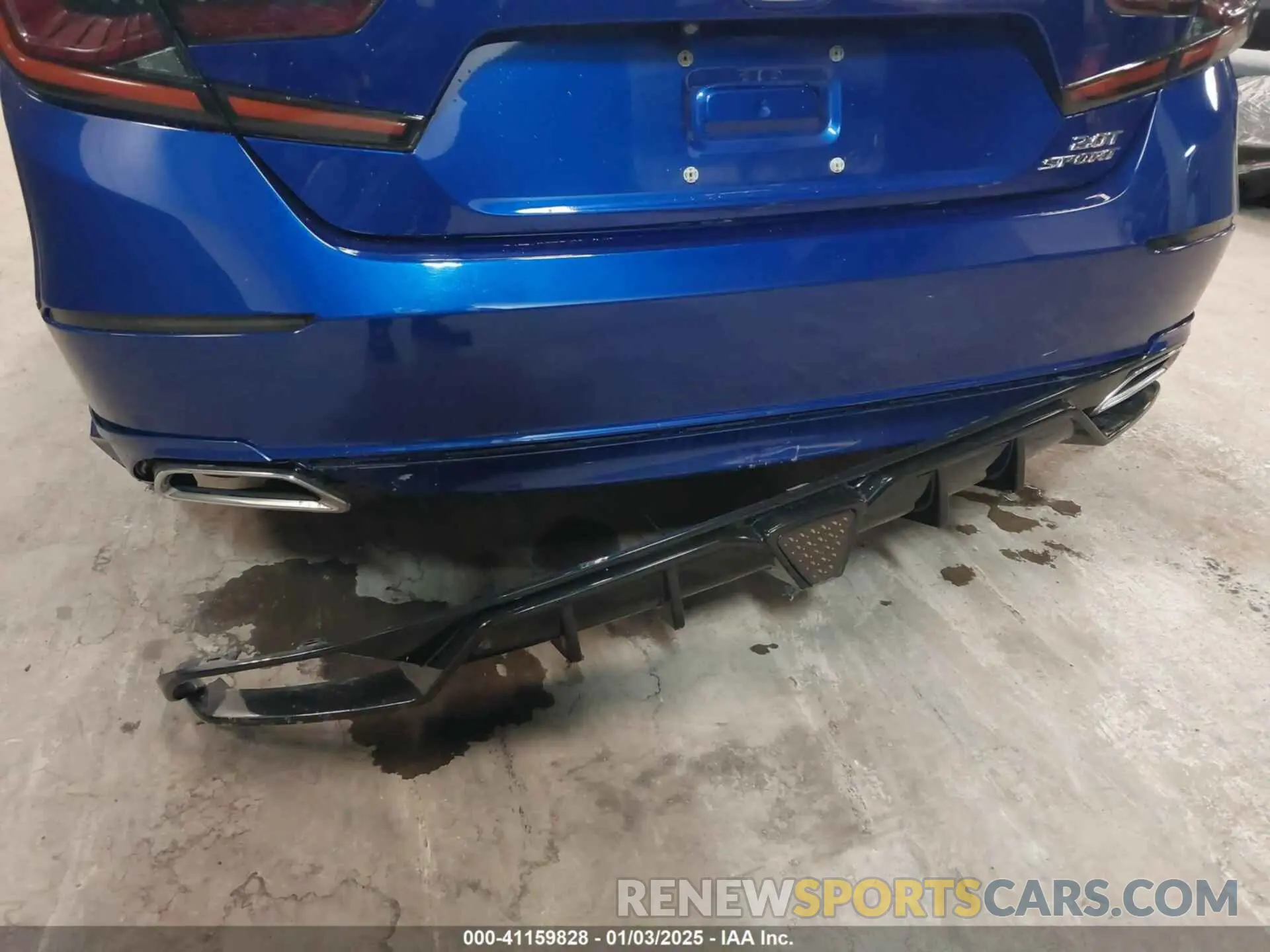 6 fotografías del automóvil dañado 1HGCV2F38KA007286 HONDA ACCORD 2019