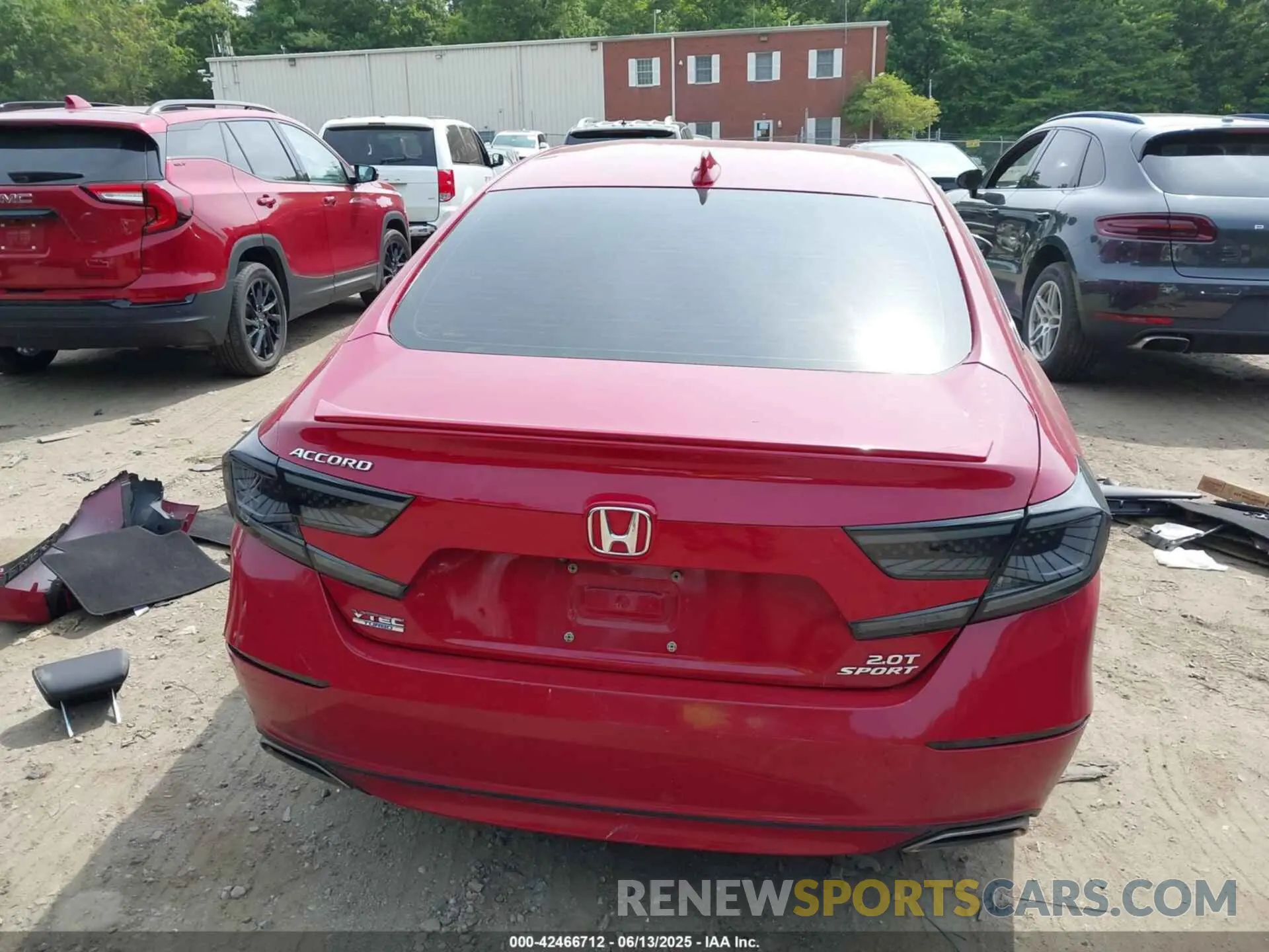 16 fotografías del automóvil dañado 1HGCV2F38KA021317 HONDA ACCORD 2019