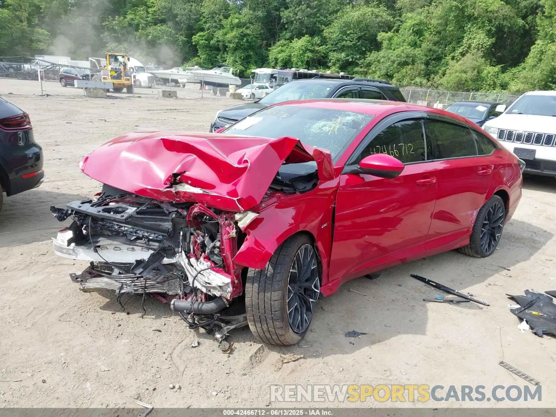 2 fotografías del automóvil dañado 1HGCV2F38KA021317 HONDA ACCORD 2019
