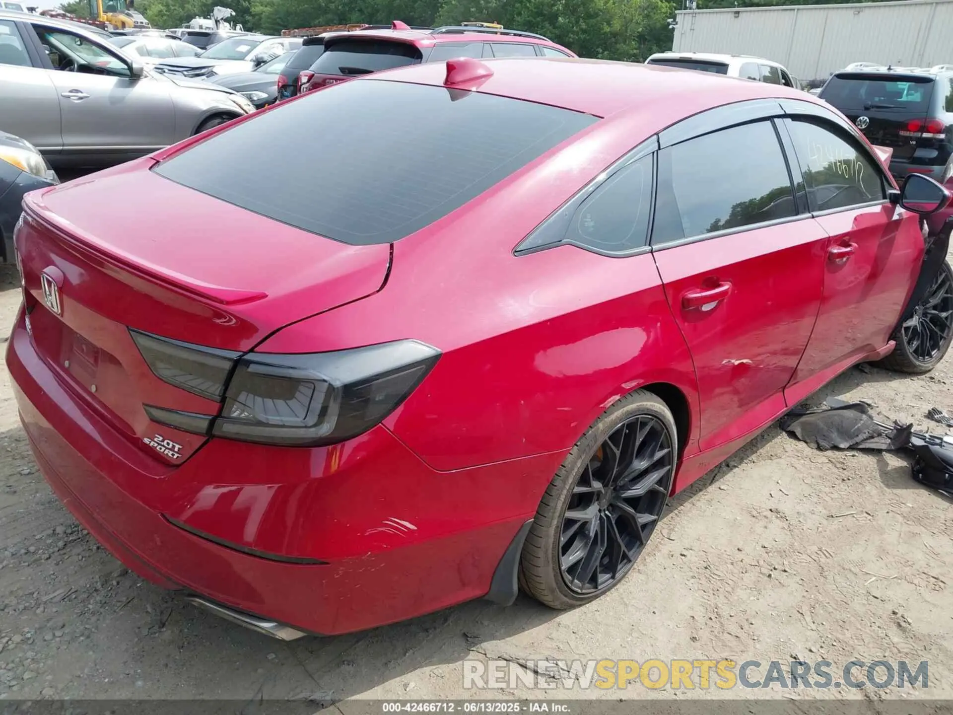 4 fotografías del automóvil dañado 1HGCV2F38KA021317 HONDA ACCORD 2019