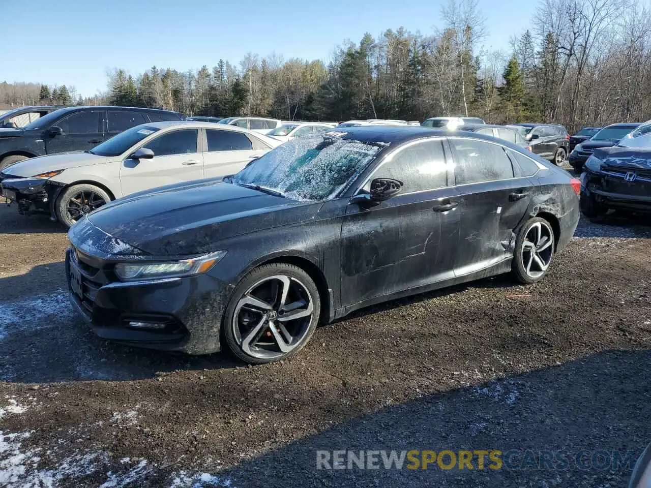 1 fotografías del automóvil dañado 1HGCV2F39KA802458 HONDA ACCORD 2019