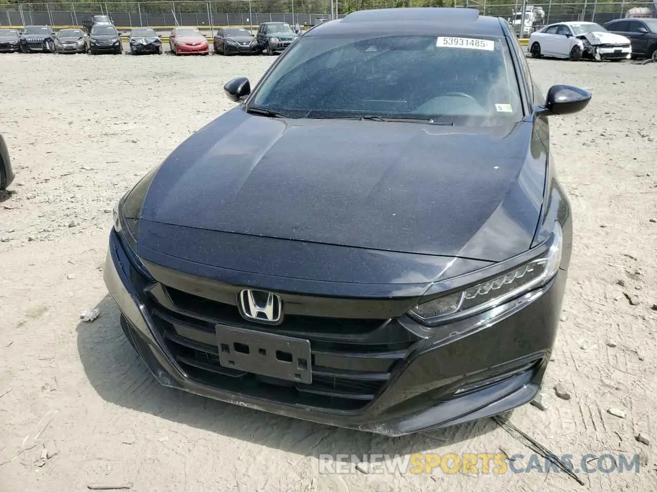 5 fotografías del automóvil dañado 1HGCV2F3XKA005426 HONDA ACCORD 2019
