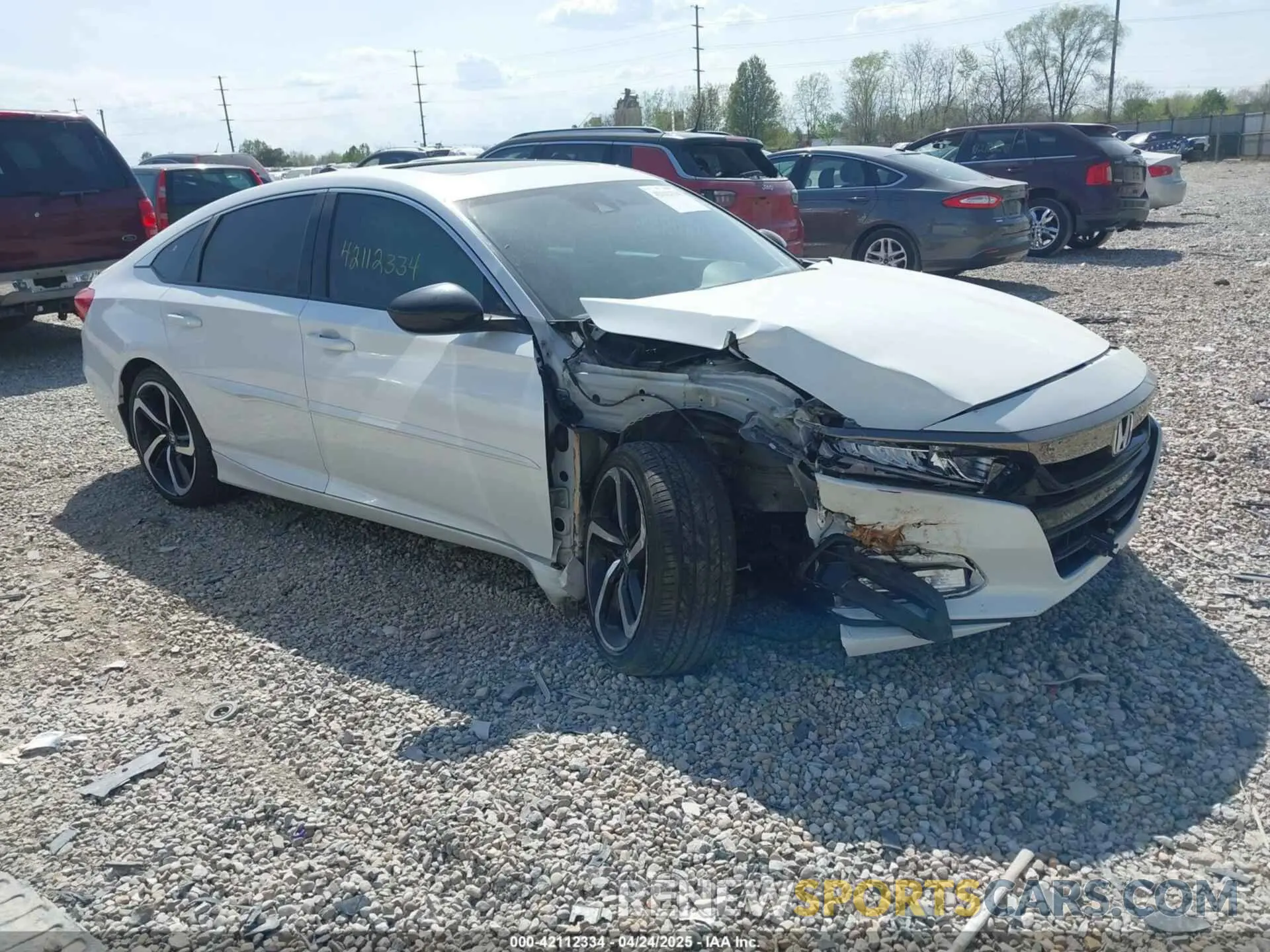 1 fotografías del automóvil dañado 1HGCV2F3XKA006463 HONDA ACCORD 2019