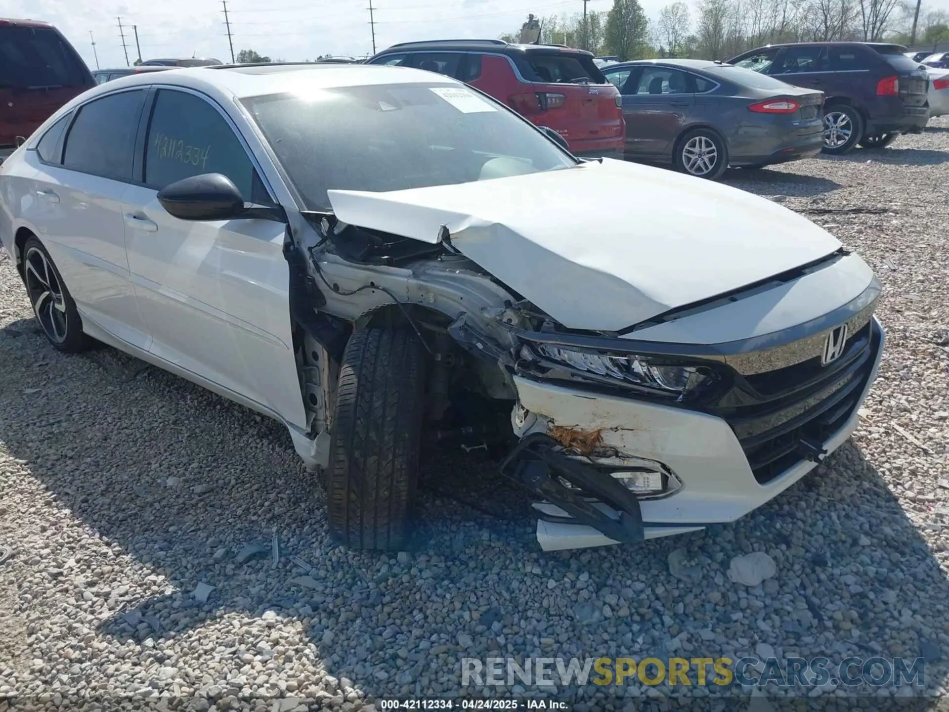 6 fotografías del automóvil dañado 1HGCV2F3XKA006463 HONDA ACCORD 2019
