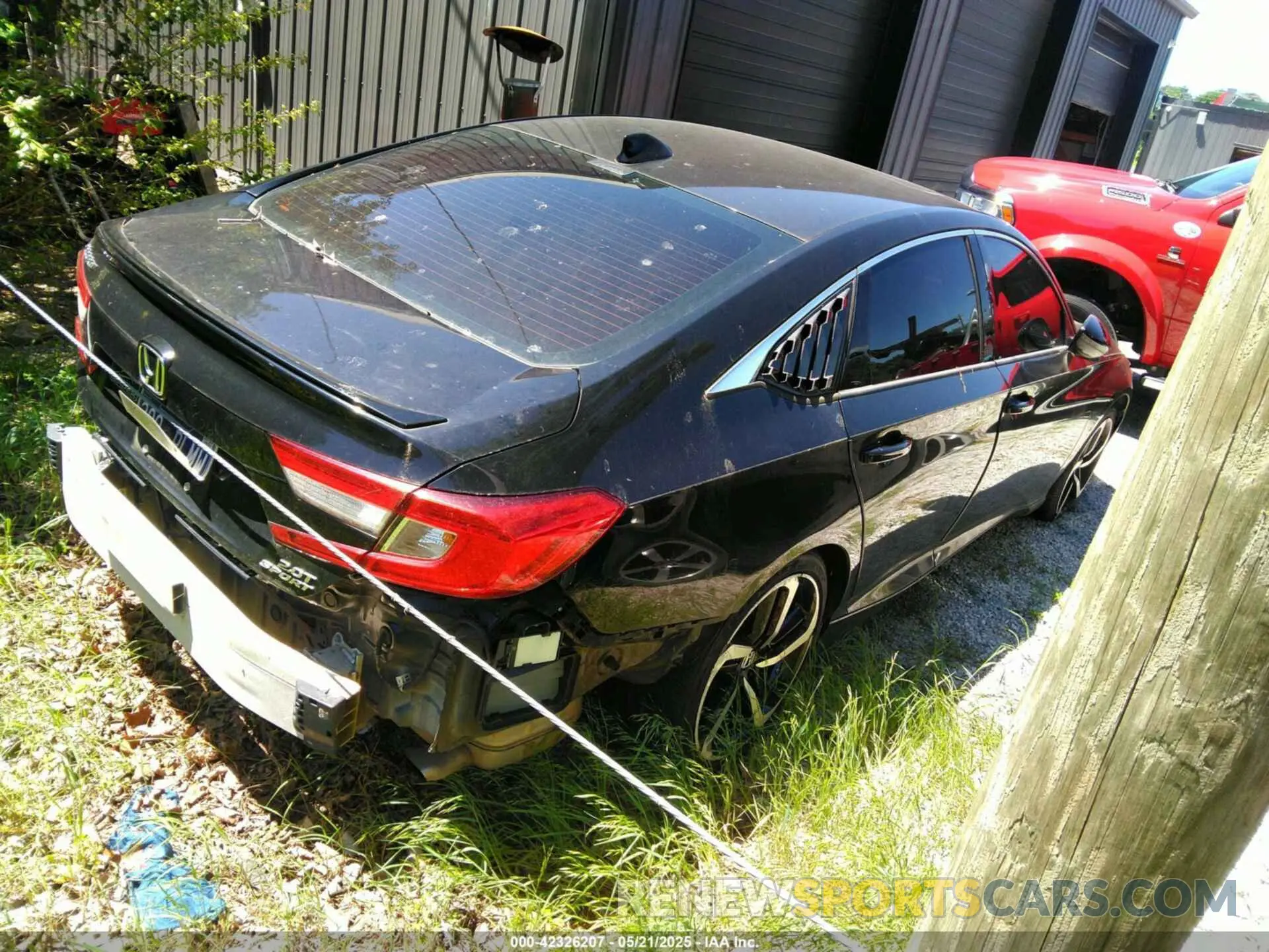 4 fotografías del automóvil dañado 1HGCV2F3XKA022582 HONDA ACCORD 2019
