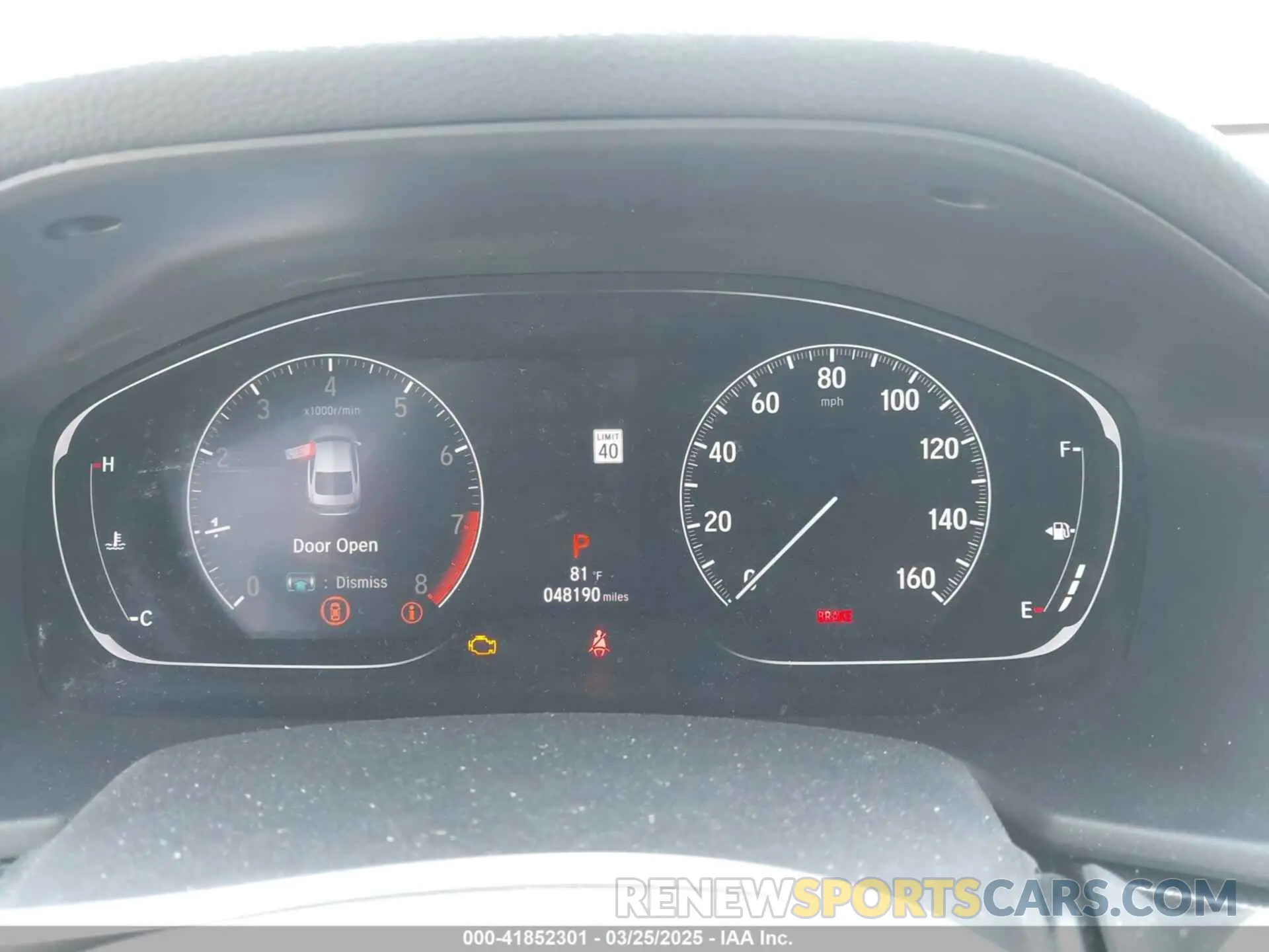 7 fotografías del automóvil dañado 1HGCV2F3XKA035381 HONDA ACCORD 2019