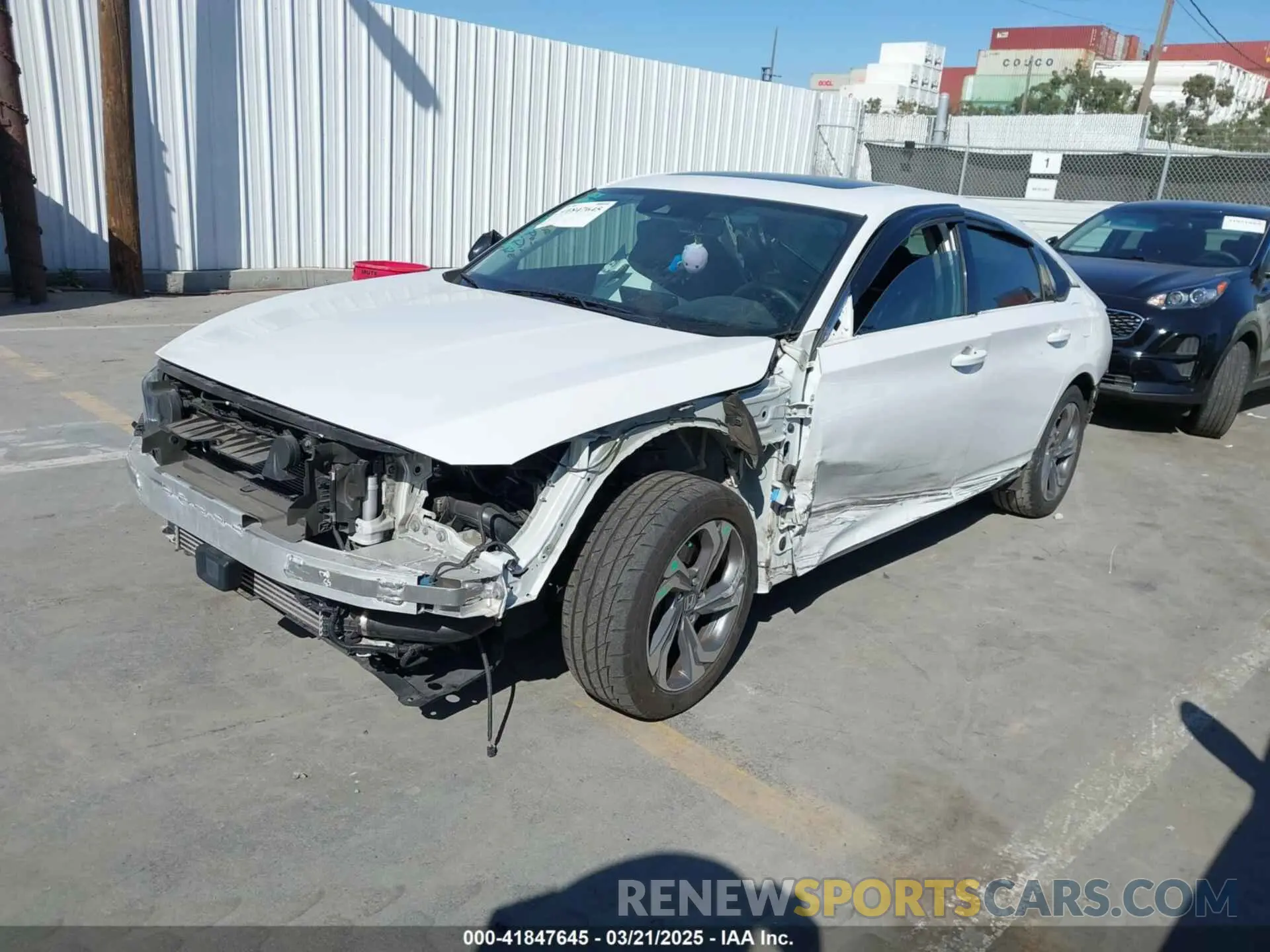 2 fotografías del automóvil dañado 1HGCV2F51KA020155 HONDA ACCORD 2019