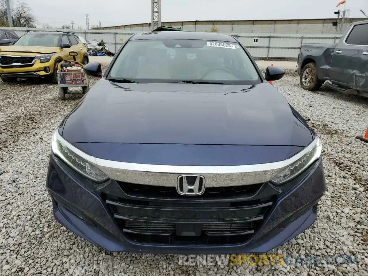 5 fotografías del automóvil dañado 1HGCV2F56KA022287 HONDA ACCORD 2019