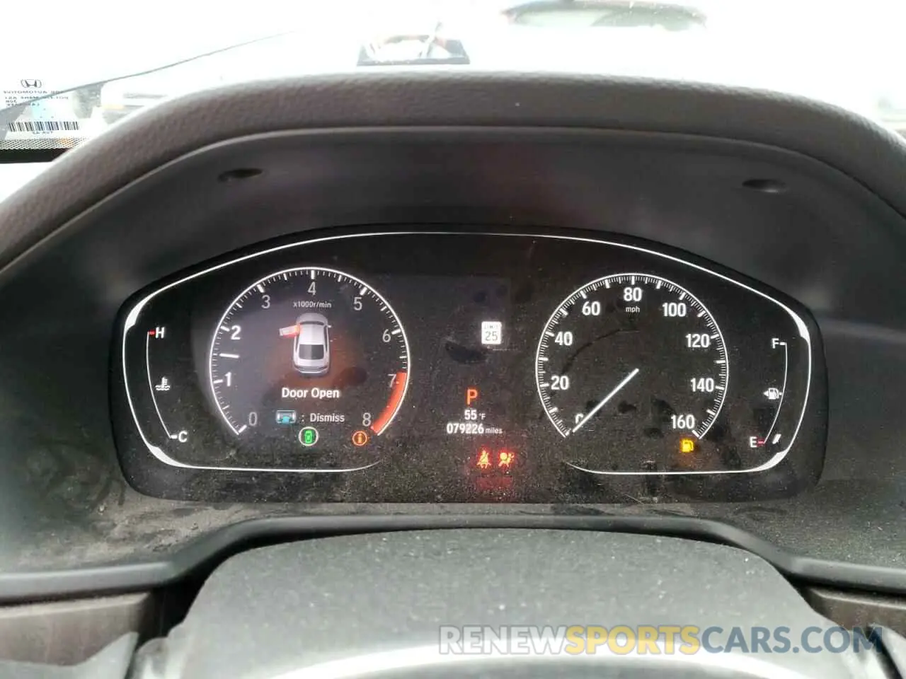 9 fotografías del automóvil dañado 1HGCV2F56KA022287 HONDA ACCORD 2019