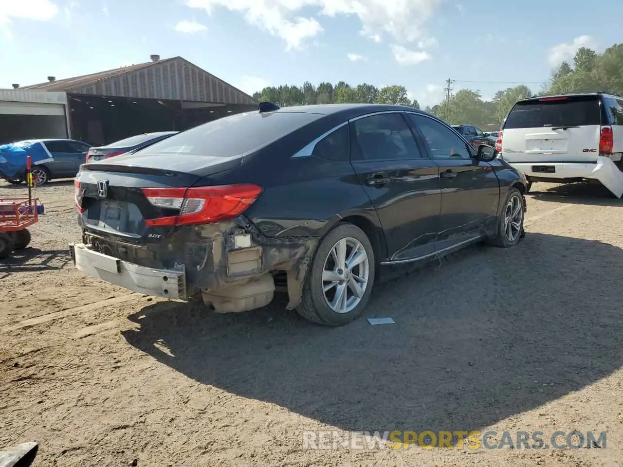 4 fotografías del automóvil dañado 1HGCV2F59KA031016 HONDA ACCORD 2019