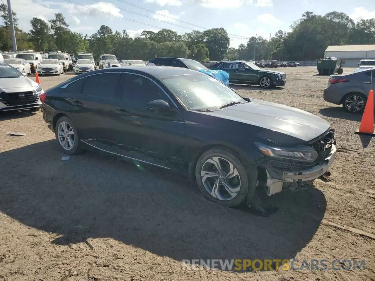 5 fotografías del automóvil dañado 1HGCV2F59KA031016 HONDA ACCORD 2019
